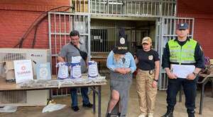 Cae mujer con marihuana oculta en harina durante visita a penal de Misiones
