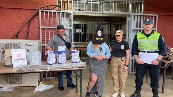 Intentó ingresar marihuana como “harina para tortillas” a la Penitenciaría de San Juan Bautista - Policiales - ABC Color