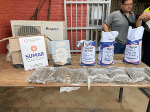 Mujer intentó introducir droga en paquetes de harina en el Penal de Misiones - Noticiero Paraguay