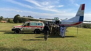Evolución de militar herido es favorable tras enfrentamiento en la reserva Mbarakayú