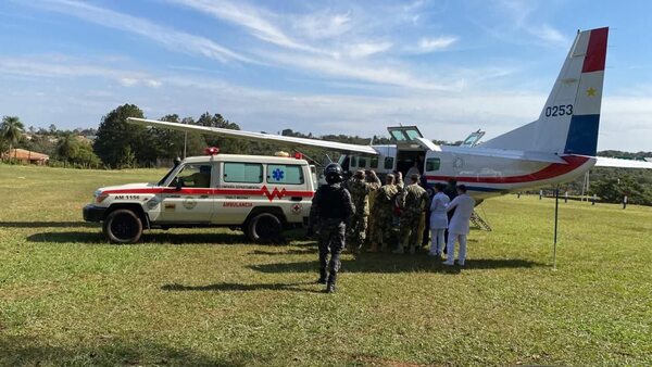 Evolución de militar herido es favorable tras enfrentamiento en la reserva Mbarakayú