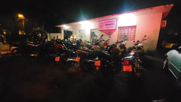 Incautan 35 motocicletas durante control preventivo en Remansito - ADN Digital