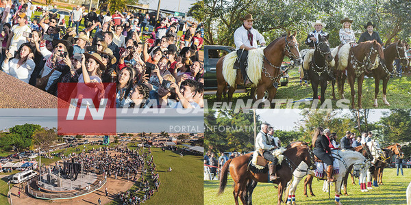 ARRANCARON LAS FIESTAS PATRONALES EN HONOR A LA VIRGEN DEL CARMEN