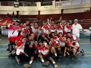 Encarnación se consagra campeón nacional invicto de vóley masculino Sub 23