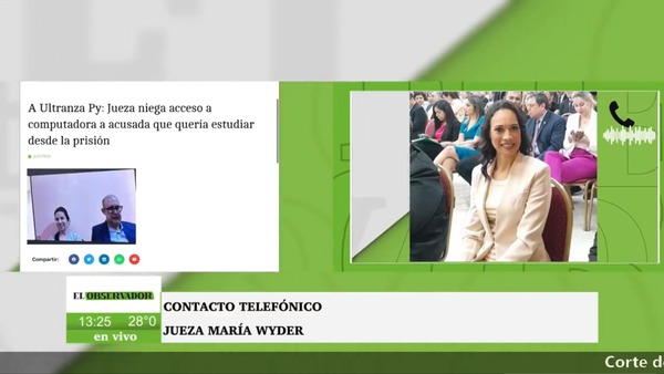 “María Araki siempre tuvo acceso a recursos que ofrece el sistema penitenciario en materia educativa”, aclara jueza - El Observador