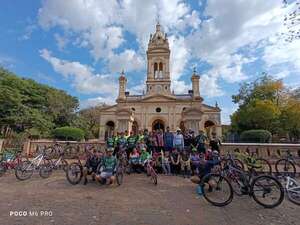 Ñandutí Tour de ciclistas por los 297 años de Itauguá - Nacionales - ABC Color