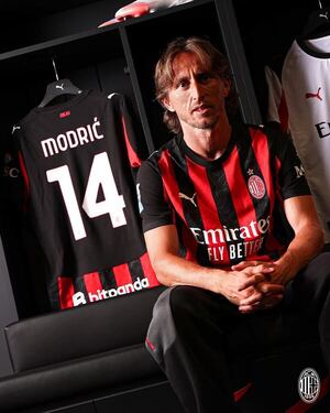 Modrić, refuerzo estrella del Milán - Fútbol Italiano - ABC Color