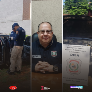 Control de Automotores en Paraguay: Esfuerzos para la Recuperación de Vehículos Robados - «TVS DIGITAL»