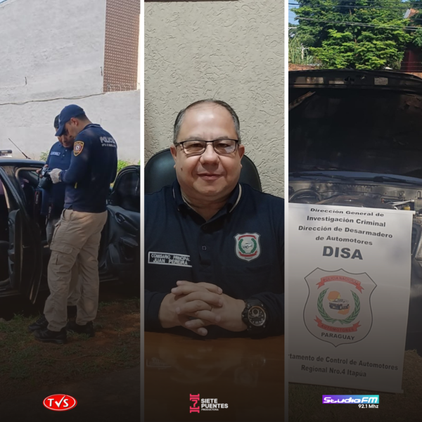 Control de Automotores en Paraguay: Esfuerzos para la Recuperación de Vehículos Robados - «TVS DIGITAL»