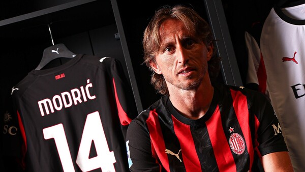 Luka Modrić vestirá el 14 con el Milán