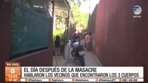 El día después de la masacre en Capiatá