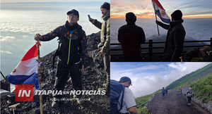 DOS ITAPUENSES ALCANZAN LA CIMA DEL MONTE FUJI EN JAPÓN