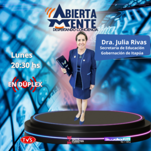 Dra. Julia Rivas: “La educación necesita ser blindada de la política partidaria” - «TVS DIGITAL»