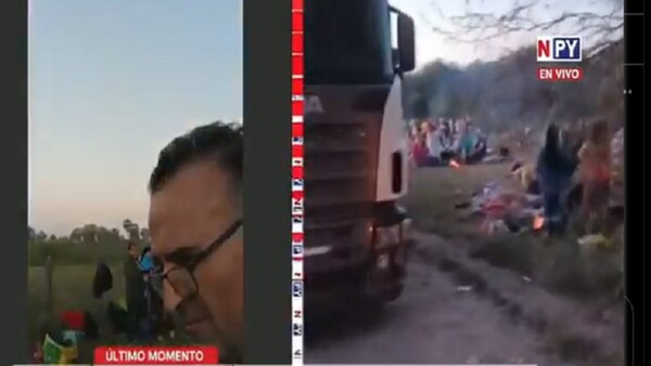 Protesta en el Chaco por cierre de Ruta Ñ