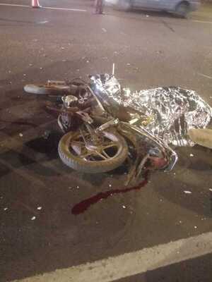 Identifican al motociclista fallecido en accidente en la Ruta PY01