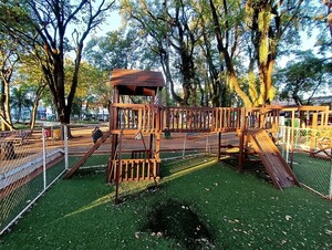 Readecuarán Juegos Infantiles en la Plaza de los Héroes