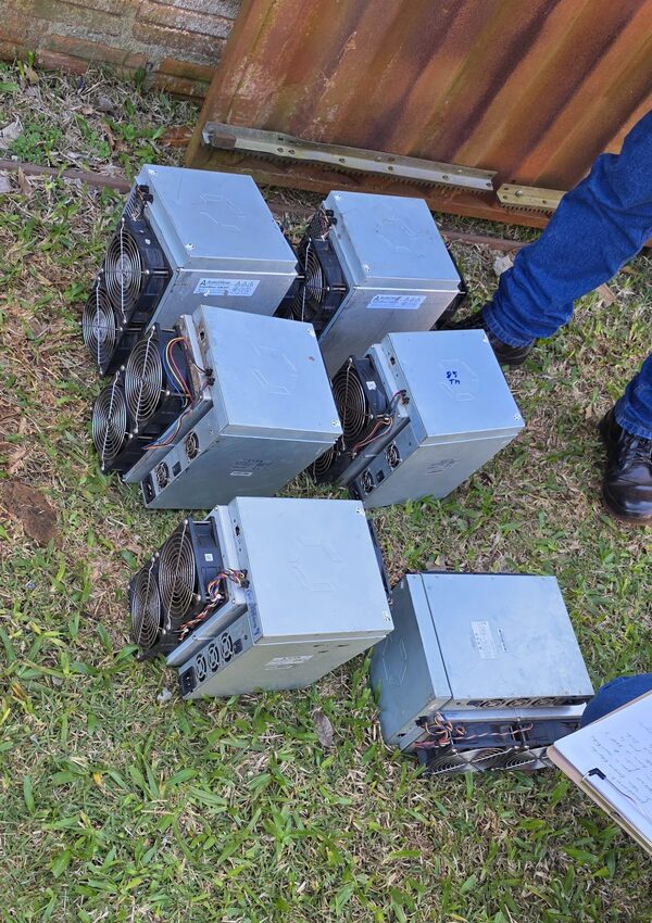 ANDE intervino suministro en baja tensión dedicado a criptominería en Alto Paraná - .::Agencia IP::.
