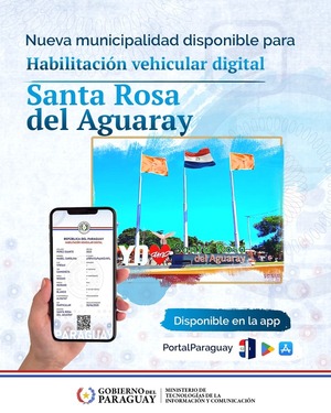 Habilitación vehicular digital a través de la app Portal Paraguay: ¿cómo acceder? - .::Agencia IP::.