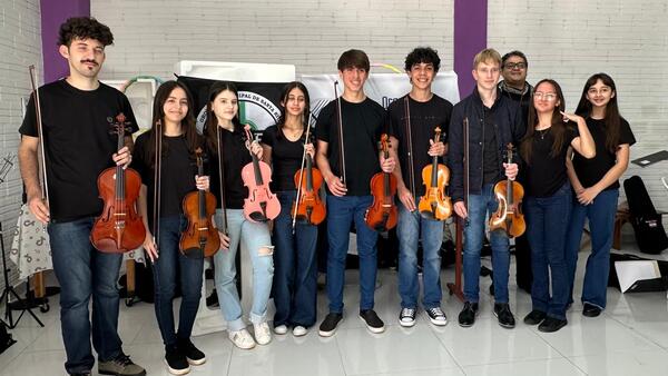 La Orquesta de Santa Rita se prepara para el Encuentro Sinfónico Fraterno - La Clave