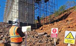 Acciones en favor del medio ambiente en la construcción del puente sobre el río Monday - .::Agencia IP::.