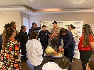 Capacitan a 250 trabajadores de la salud para brindar atención durante el WRC Paraguay 2025 - .::Agencia IP::.