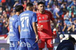 Copa Sudamericana: Castellón, portero de U. de Chile, espera “abrochar la llave” en casa ante Guaraní - Fútbol Internacional - ABC Color