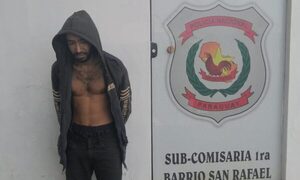 Capturan a ladrón de cables