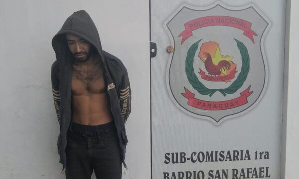 Capturan a ladrón de cables
