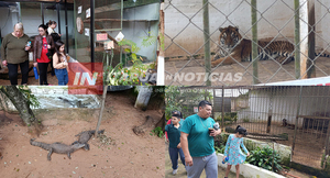 ENCARNACIÓN POTENCIA SU CITY TOUR INVERNAL CON UN ALTO EDUCATIVO EN EL MINI ZOOLÓGICO
