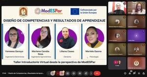 Se desarrolló Taller Introductorio Virtual de Diseño de Competencias y Resultados de Aprendizaje