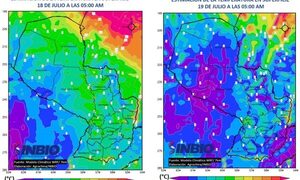 INBIO advierte sobre probabilidad de heladas