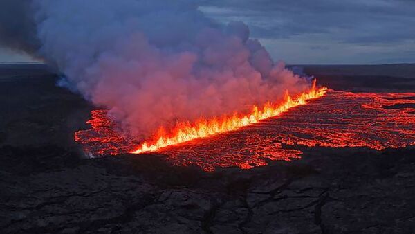 Entra en erupción un volcán en Islandia por duodécima vez en los últimos cinco años