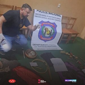 ALLANAMIENTO A TEMPLO DE SECTA EN ALTO PARANÁ: HALLAN RESTOS ÓSEOS Y NO DESCARTAN SACRIFICIOS HUMANOS - «TVS DIGITAL»