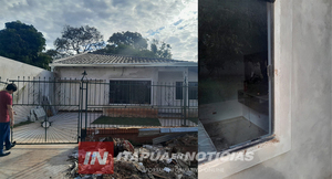  HURTARON OBJETOS DE UNA VIVIENDA EN ENCARNACIÓN 