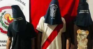 La Nación / Lambaré: aprehenden a tres jóvenes tras denuncia por hurto, abuso sexual y extorsión
