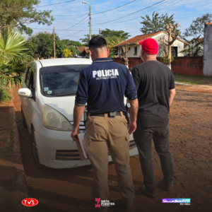 Recuperación de vehículo denunciado en Itapúa - «TVS DIGITAL»