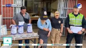 Detienen a mujer que intentó introducir marihuana oculta en paquetes de harina a la cárcel de Misiones