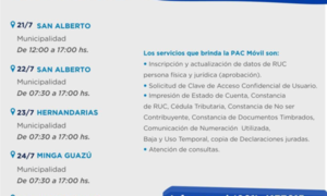 Móvil de DNIT llega a Alto Paraná la próxima semana