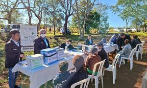 USF Península lleva atención médica integral a comunidad indígena de Presidente Franco