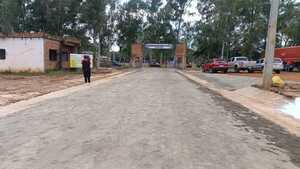 Municipalidad de Cambyretá inaugura cuadra de empedrado en el barrio Florida
