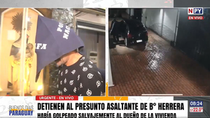 Cae alias "Piru", implicado en violento asalto a empresario en Barrio Herrera