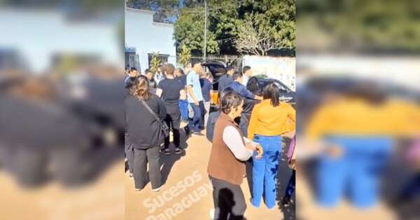 Diario HOY | Con gran pesar, dieron el último adiós a niña, madre y abuela asesinadas en Capiatá