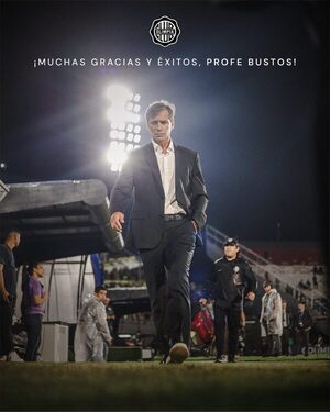 Olimpia oficializó salida de su entrenador Fabian Bustos - .::Agencia IP::.