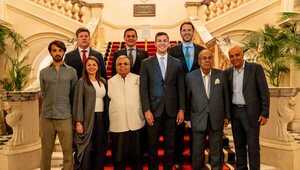 Peña presenta oportunidades del país al mayor grupo comercial de India y Gran Bretaña - Noticiero Paraguay