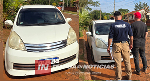 RECUPERAN VEHÍCULO DENUNCIADO POR APROPIACIÓN EN ENCARNACIÓN