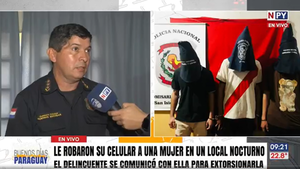 Cae delincuente que abusó y extorsionó a una víctima de robo a cambio de devolverle su celular