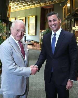 Peña visitó al rey Carlos III de Reino Unido y esta fue la reacción en redes - Mundo - ABC Color