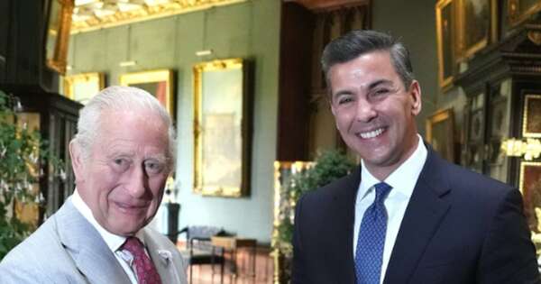La Nación / El Rey Carlos III recibe al presidente Peña en el Castillo de Windsor