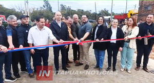 CAMBYRETÁ: INAUGURAN NUEVO EMPEDRADO EN EL BARRIO FLORIDA DE ARROYO PORÃ