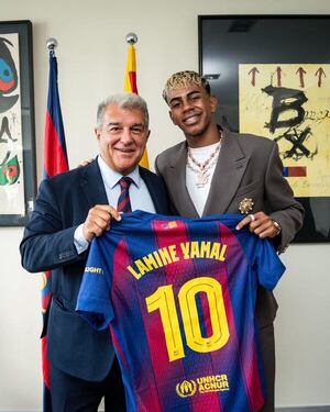Yamal y el reto de llevar el icónico 10 de Messi en el Barça - Fútbol Internacional - ABC Color
